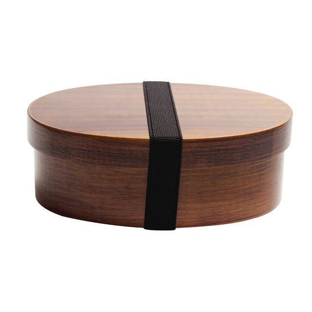 Lisslune | Eco-friendly Japanese wooden bento box for children - stylish, leak-proof design