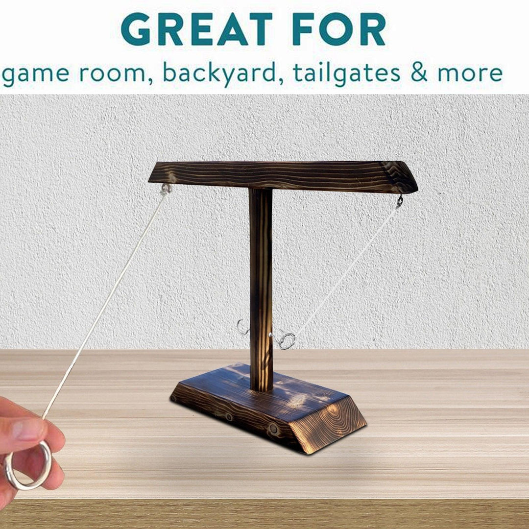 Lisslune | Wooden Ring Toss Game