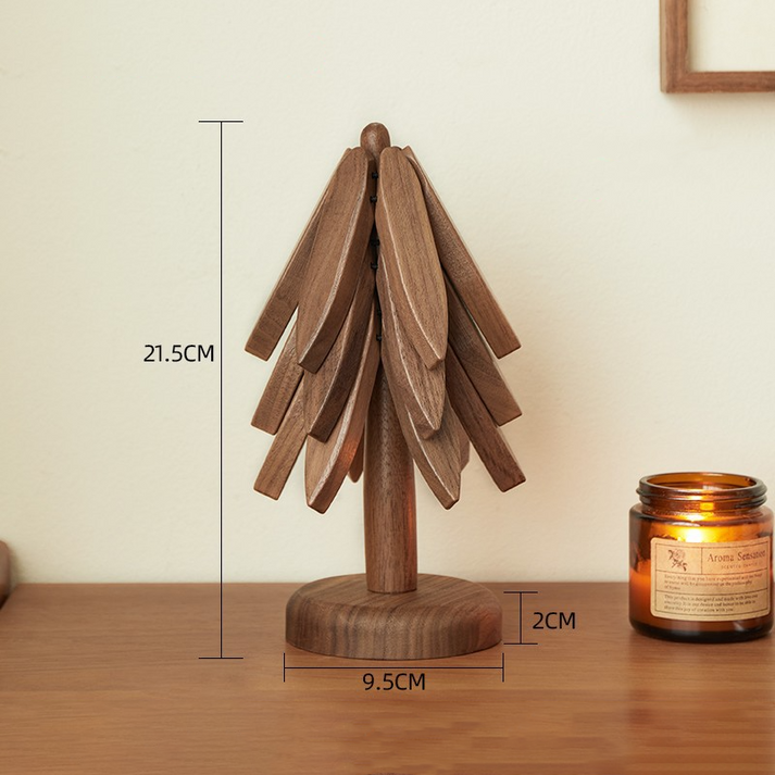 Lisslune | Noble tree coasters in wood look