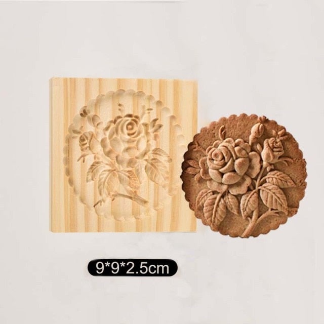 Lisslune | Woodworks Baking Cookie Mold