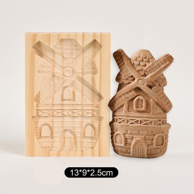 Lisslune | Woodworks Baking Cookie Mold