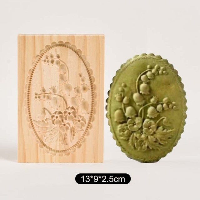 Lisslune | Woodworks Baking Cookie Mold