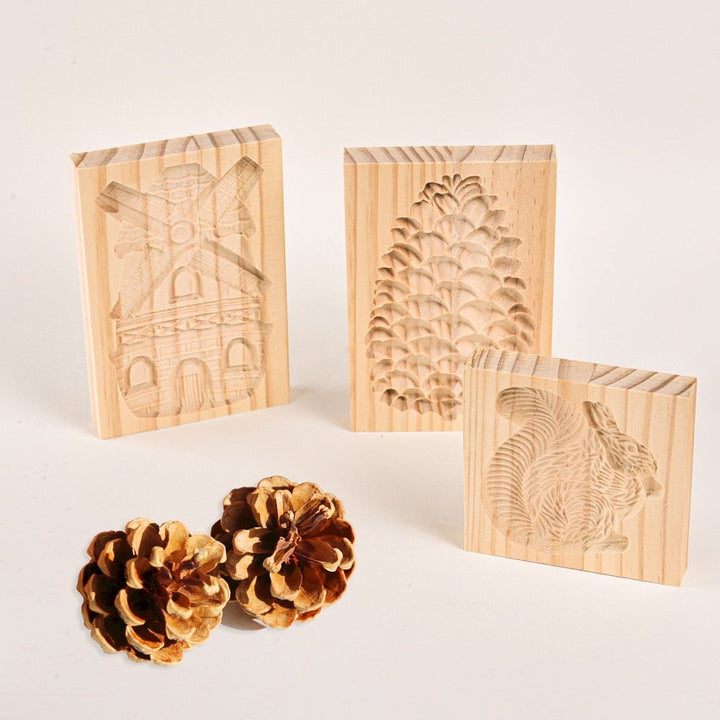 Lisslune | Woodworks Baking Cookie Mold