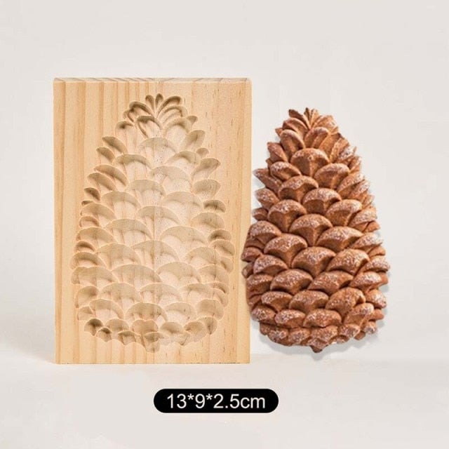 Lisslune | Woodworks Baking Cookie Mold