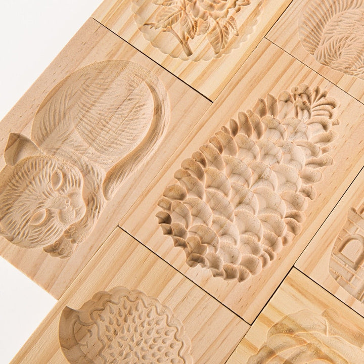 Lisslune | Woodworks Baking Cookie Mold