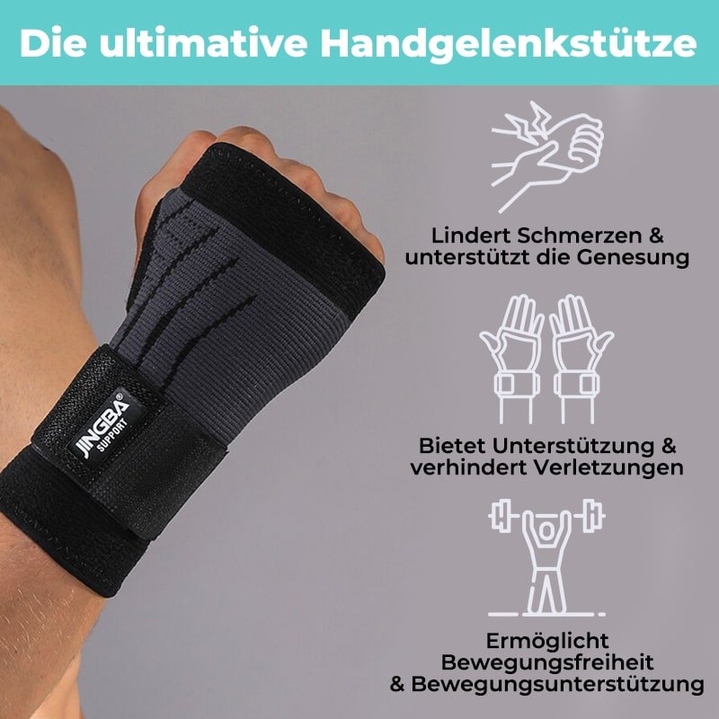 Lisslune | Wristrelief 3D Bandage – Wrist Support with Compression & Stabilization for Pain Relief