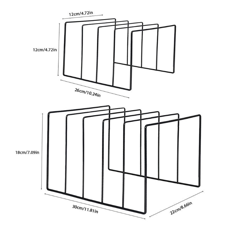 Lisslune | Wrought Iron Book and Vinyl Stand