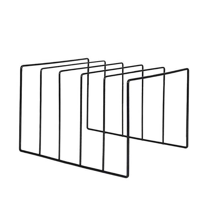 Lisslune | Wrought Iron Book and Vinyl Stand