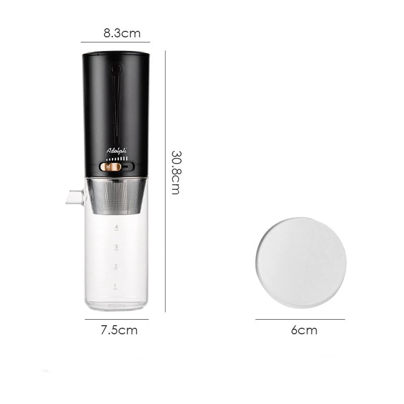 Lisslune | Adjustable Glass Drip Cold Coffee Brewer