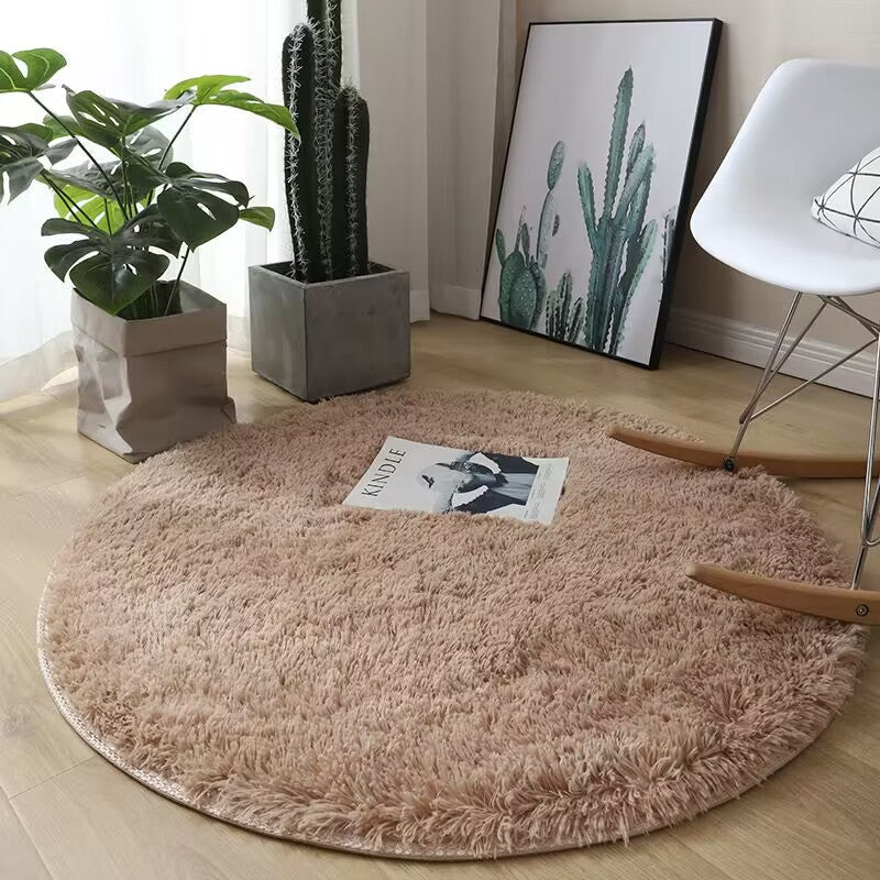 Lisslune | Cozy soft round rug