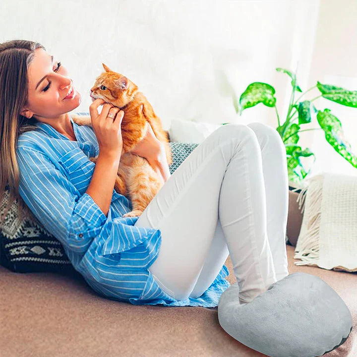 Lisslune | Electric XL Foot Heater | For warm feet in every season