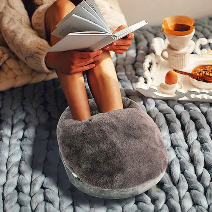 Lisslune | Electric XL Foot Heater | For warm feet in every season