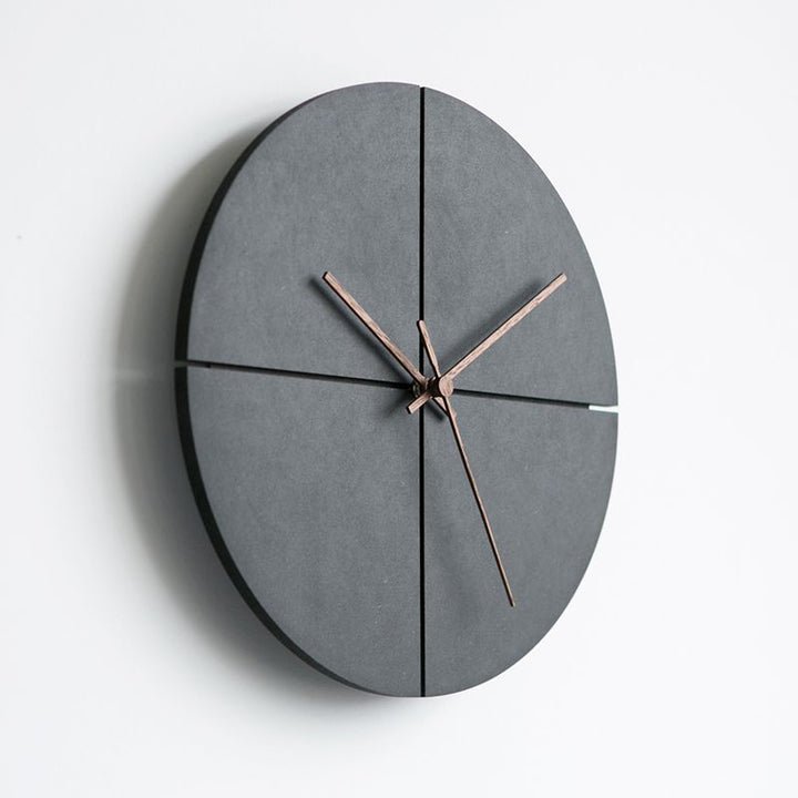 Lisslune | GeoTime – Modern round and square wall clock with unique design