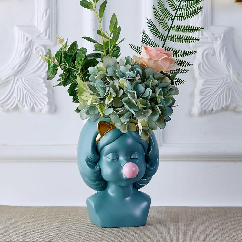 Lisslune | ArtBloom Bust Plant Box - a unique sculpture for your green plants