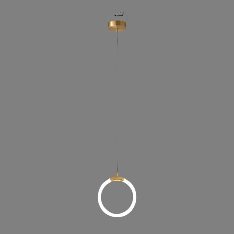 Lisslune | LED Pendant Light Fixture - Nordic Design with Simple Style - Ideal for Dining Room, Kitchen, and Living Room Lighting