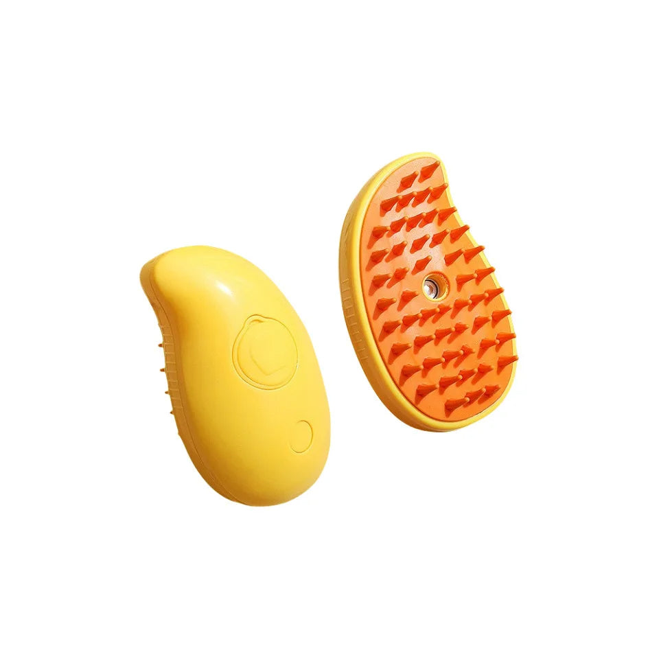 Lisslune | Steam Brush for Pet Grooming and Fur Care