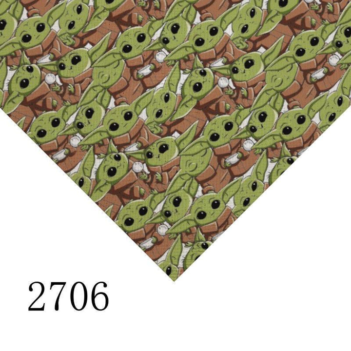 Lisslune | Yoda Design A4 Faux Leather Craft Sheet