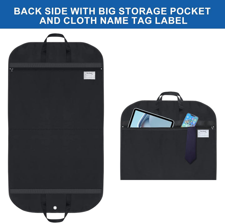 Lisslune | Waterproof Oxford Garment Bag – Suit Cover with Gusset & Pockets (Buy 1, Take 1 FREE)