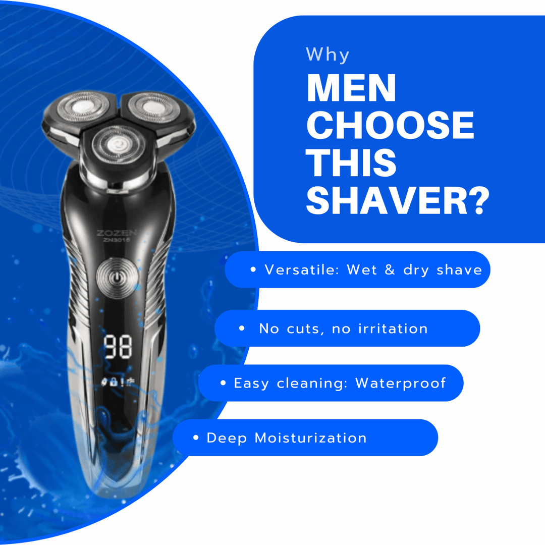 Lisslune | Z Series – Rechargeable Razor for a Perfect Shave Experience