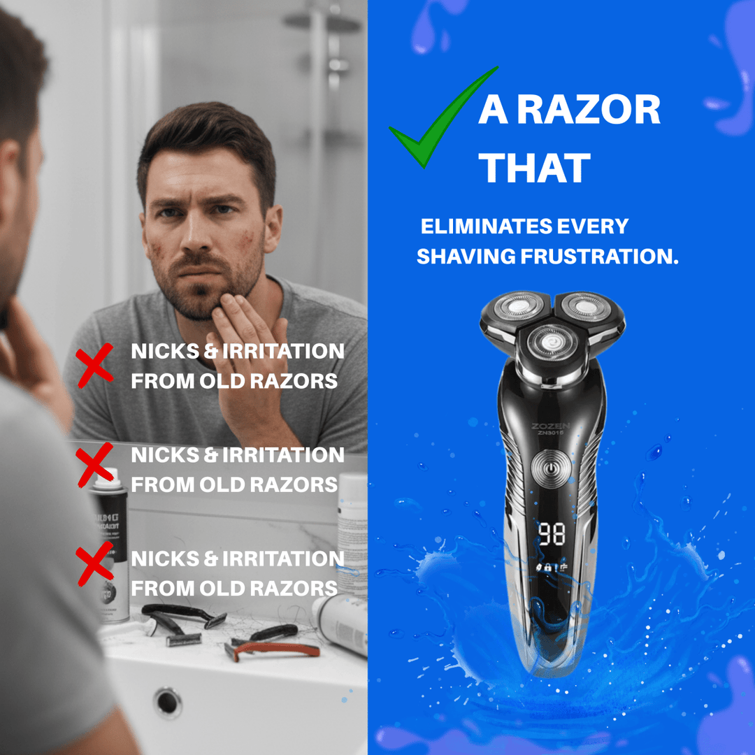Lisslune | Z Series – Rechargeable Razor for a Perfect Shave Experience