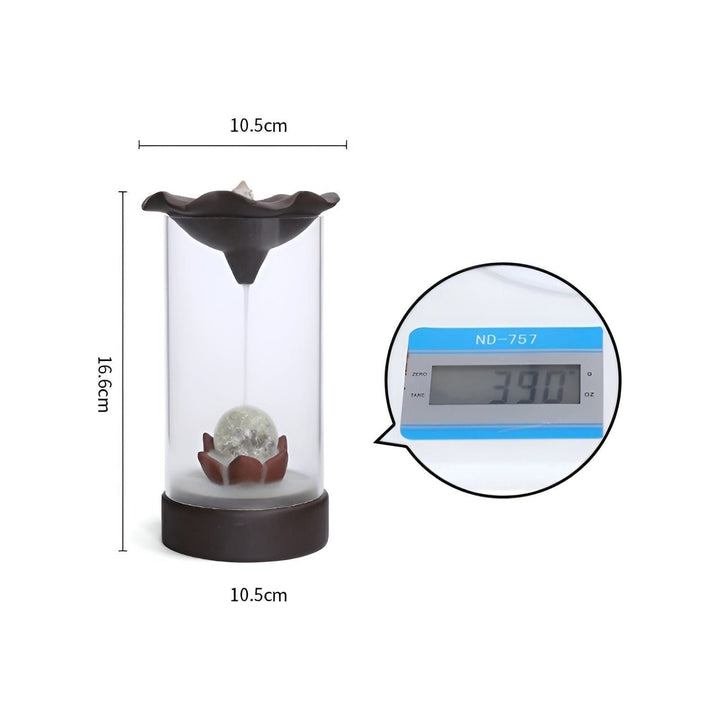Lisslune | TranquilMist – Elegant Incense Burner with Backflow for a Calm and Relaxed Atmosphere