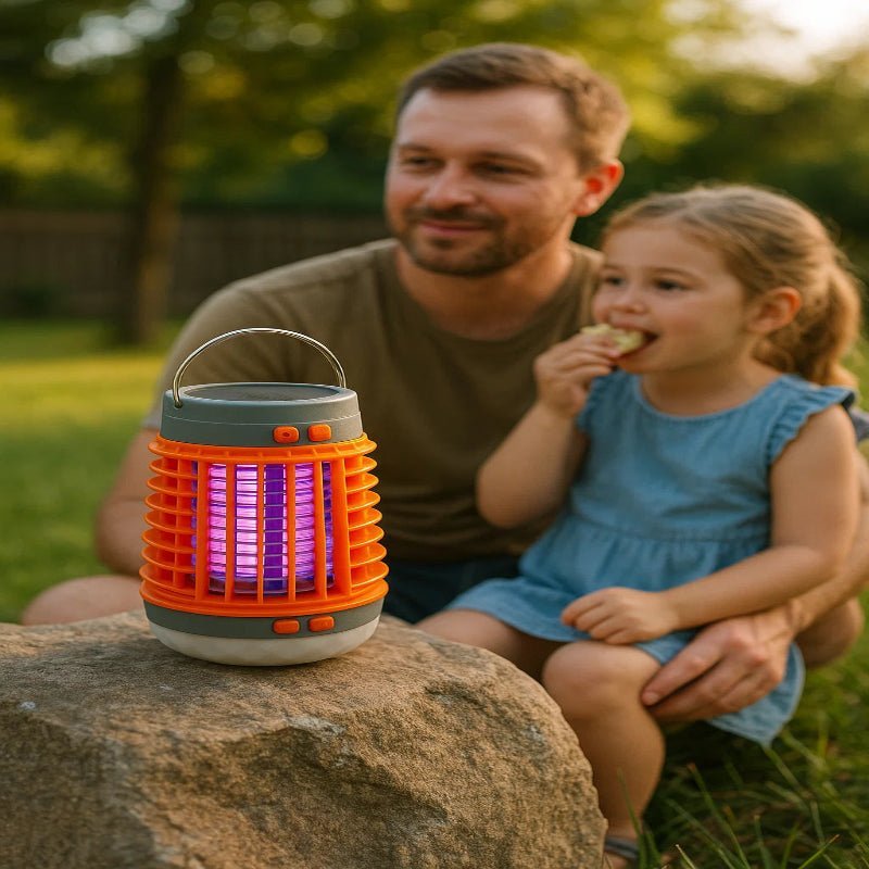 Lisslune | ZAPPERLANTERN – 2-in-1 Solar Bug Zapper and Camping Lantern