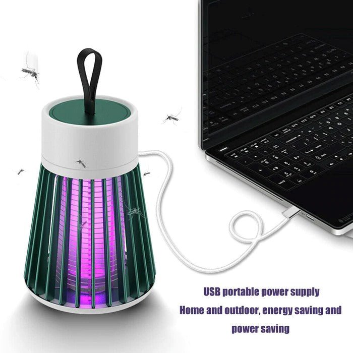 Lisslune | LumiGuard Portable Mosquito Killer Lamp | Silent UV insect trap for indoor and outdoor protection