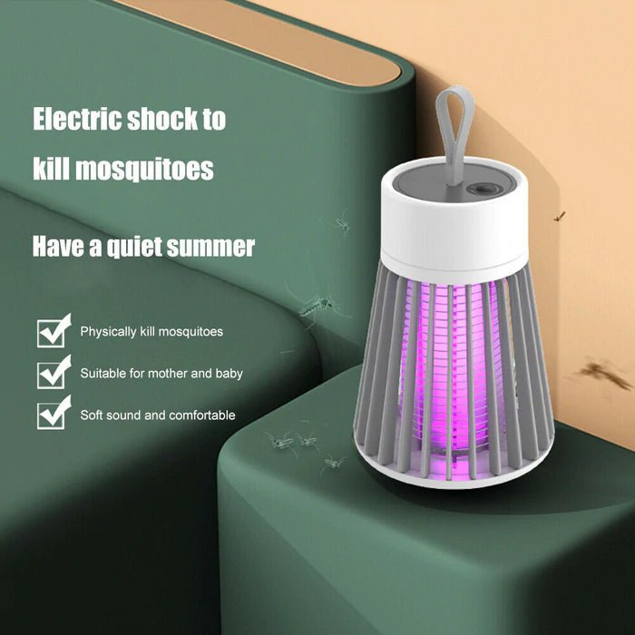 Lisslune | LumiGuard Portable Mosquito Killer Lamp | Silent UV insect trap for indoor and outdoor protection