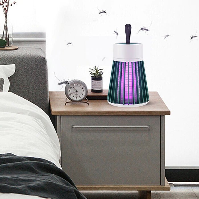 Lisslune | LumiGuard Portable Mosquito Killer Lamp | Silent UV insect trap for indoor and outdoor protection