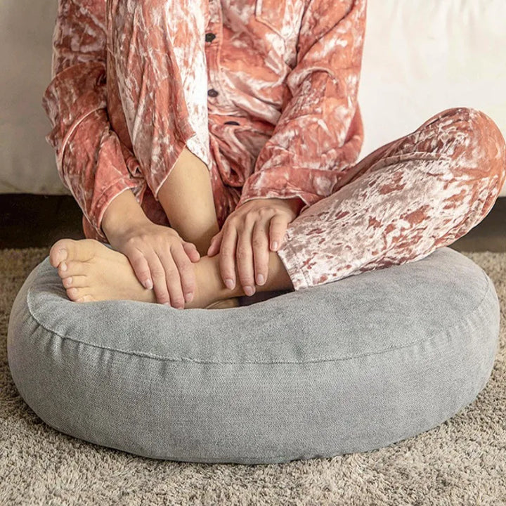 Lisslune | ZenCushion – Round Meditation & Yoga Cushion
