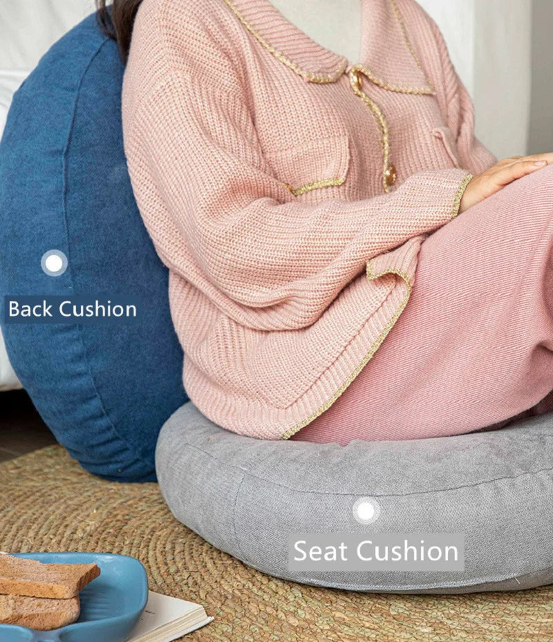 Lisslune | ZenCushion – Round Meditation & Yoga Cushion