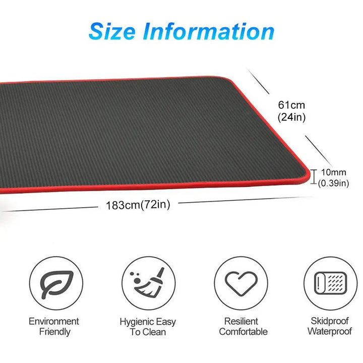 Lisslune | ZENPAD – Extra Thick Non-Slip Yoga Mat for Comfort and Stability